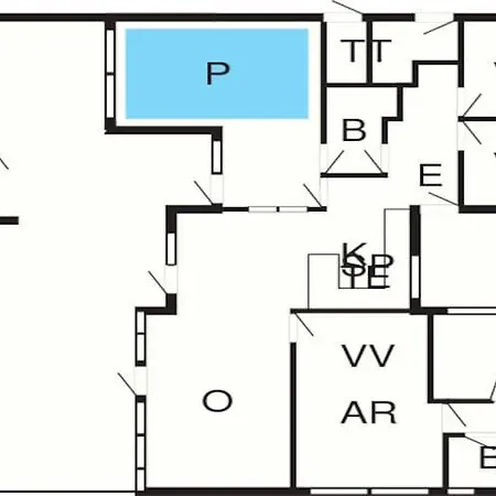 Holiday home 14 Person In V Ggerl Se *